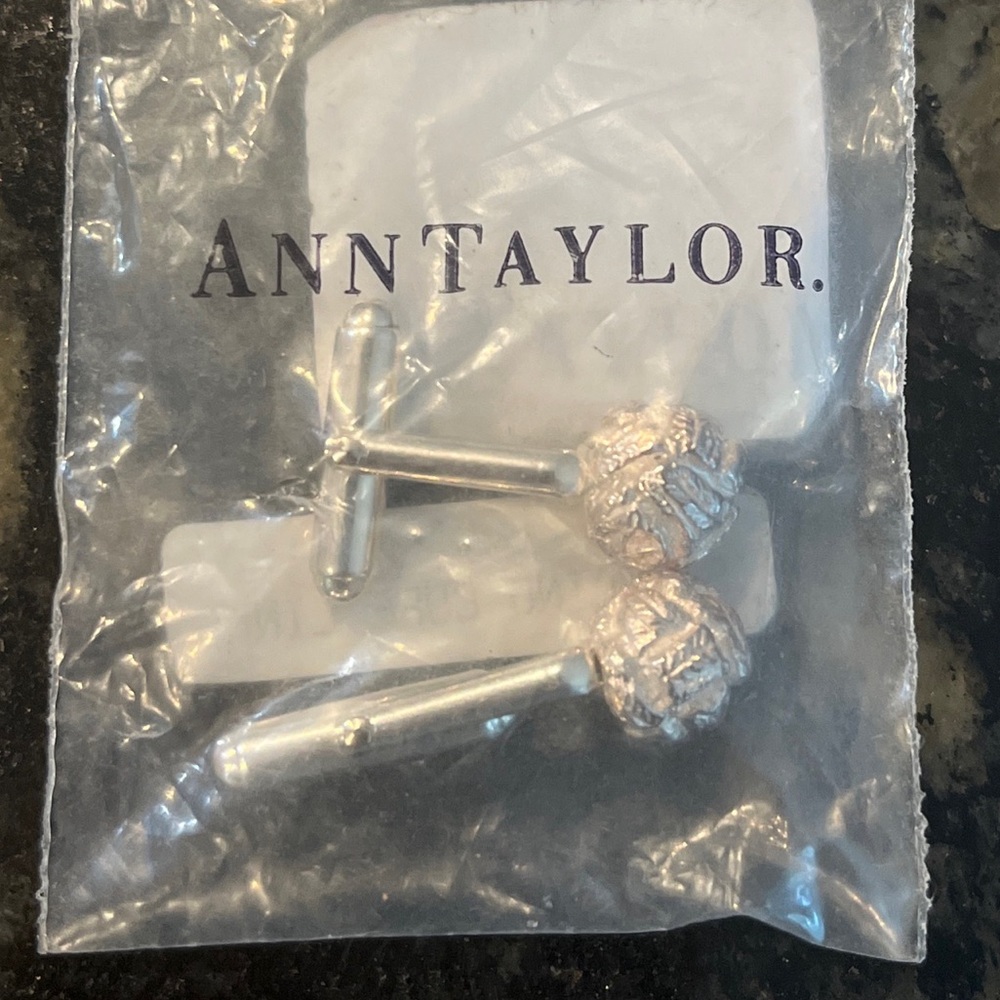 Ann Taylor Sterling Cuff Links - Picture 4 of 4